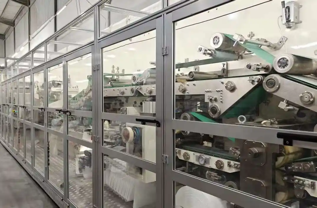 Various Workshops Inside Our Adult Diaper Factory
