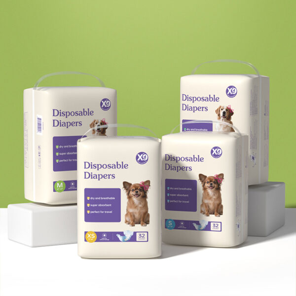 Disposable Male Dog Diapers for Urinary Marking OEM
